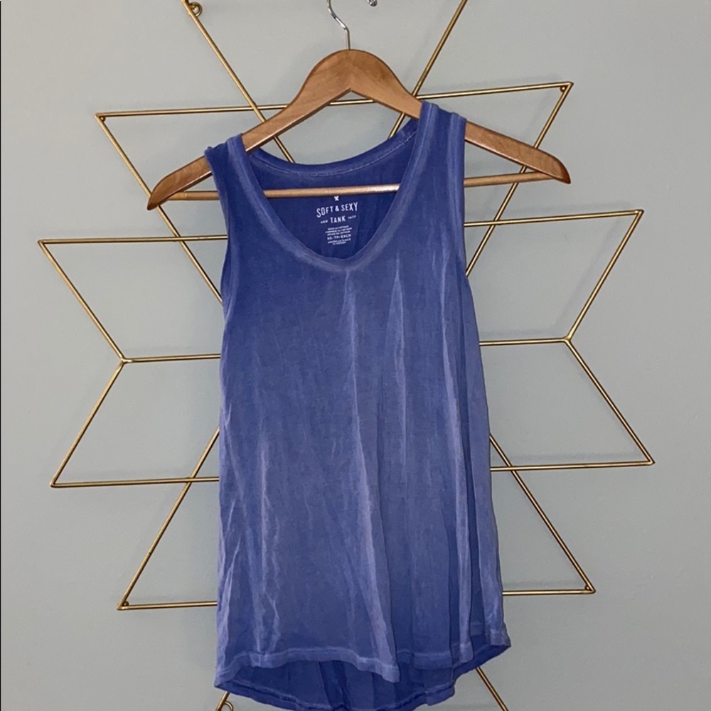 blue tank